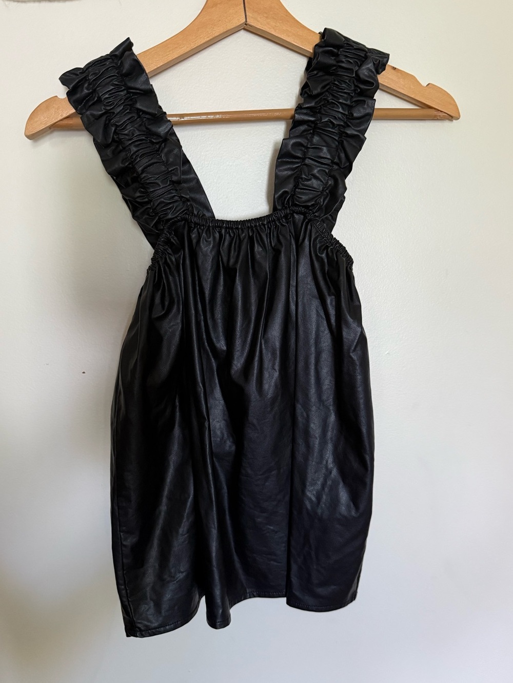 Faux Leather Tank
